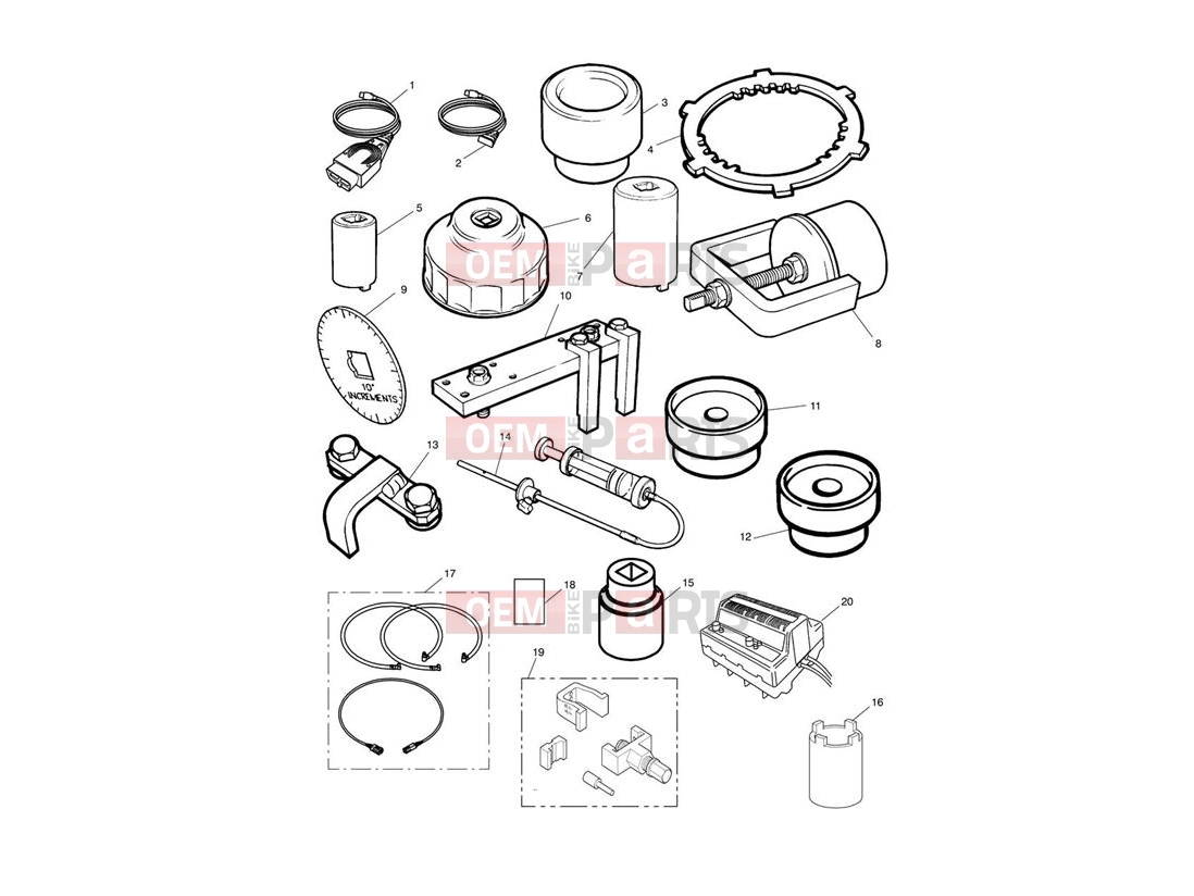 Triumph 2000 SPRINT RS > 139276 Service Tools
