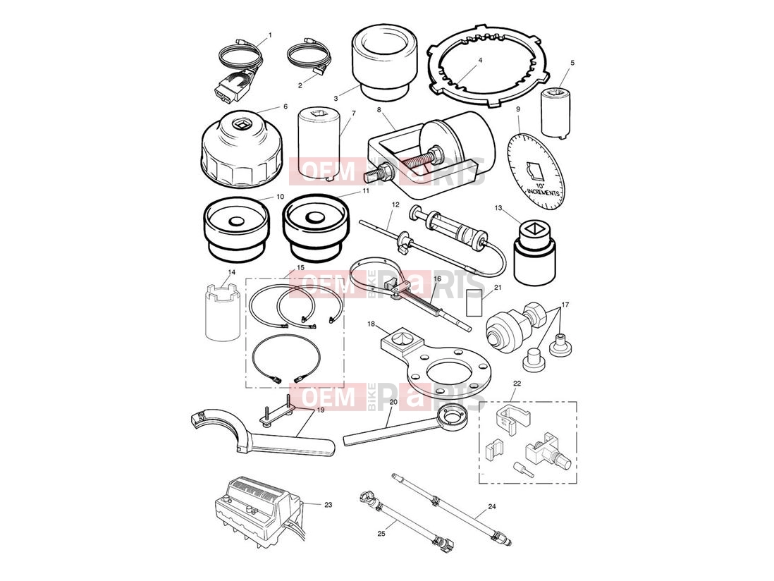 Triumph 2003 SPRINT RS 139277 > Service Tools