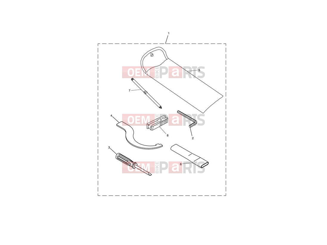 Triumph 2012 SPRINT GT Tool Kit, Type X