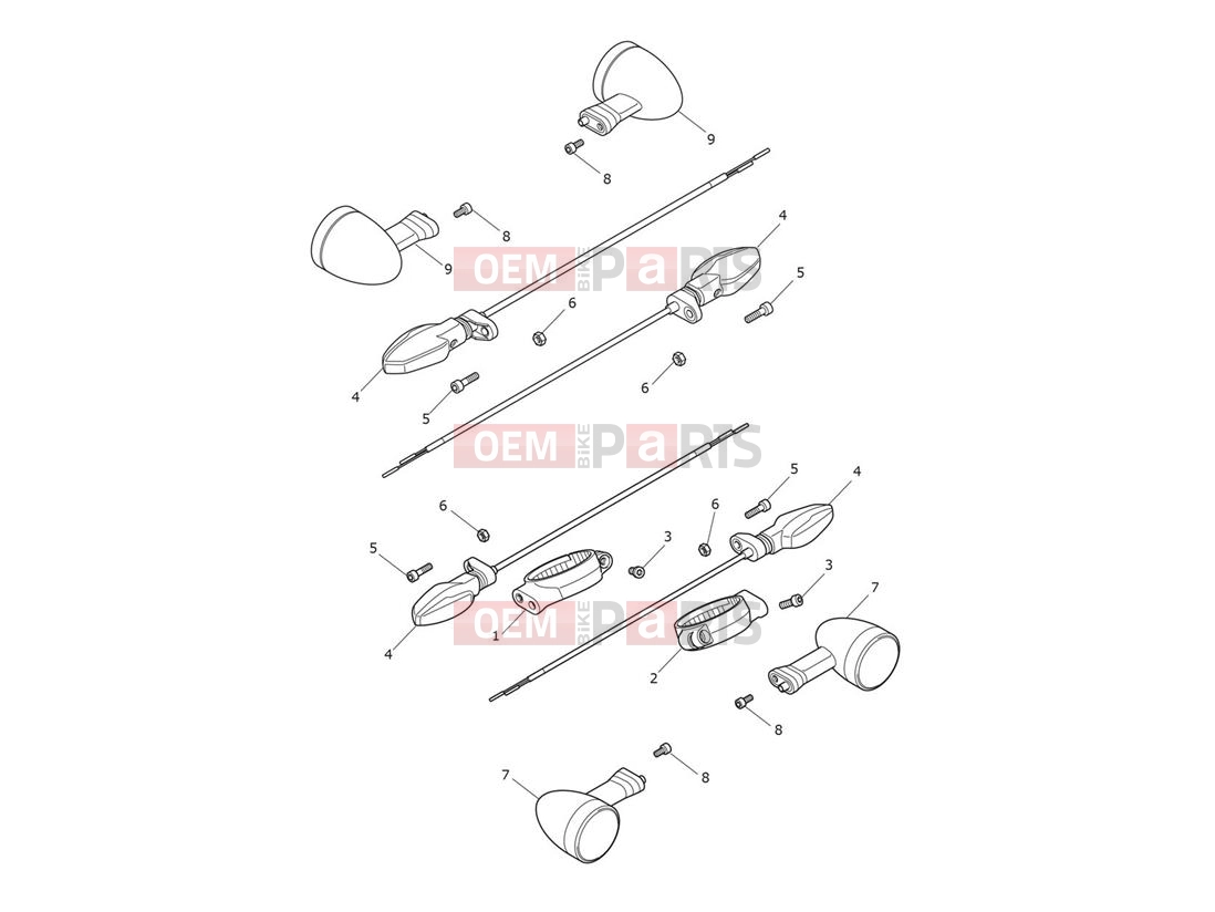 Triumph 2020 ROCKET 3 GT Indicators