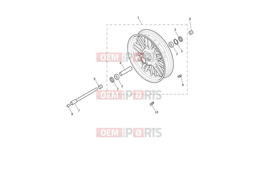 Triumph 2021 ROCKET 3 GT Front Wheel