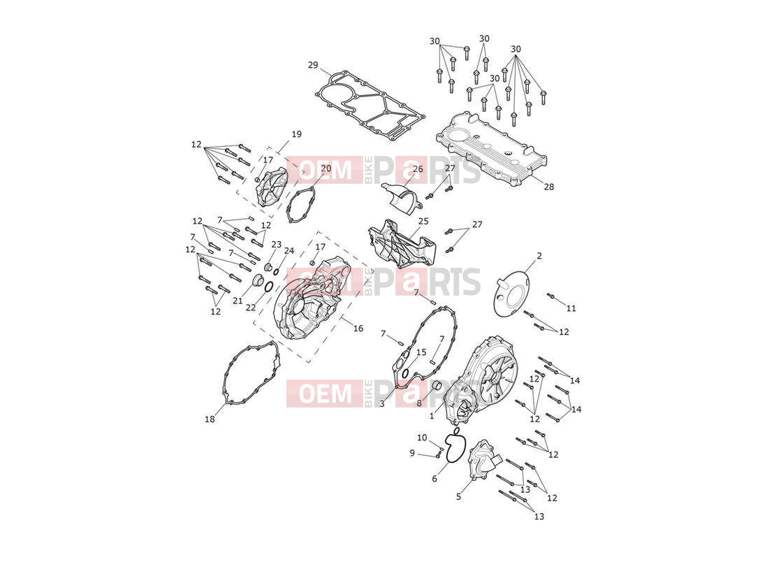 Triumph 2020 ROCKET 3 R Engine Covers