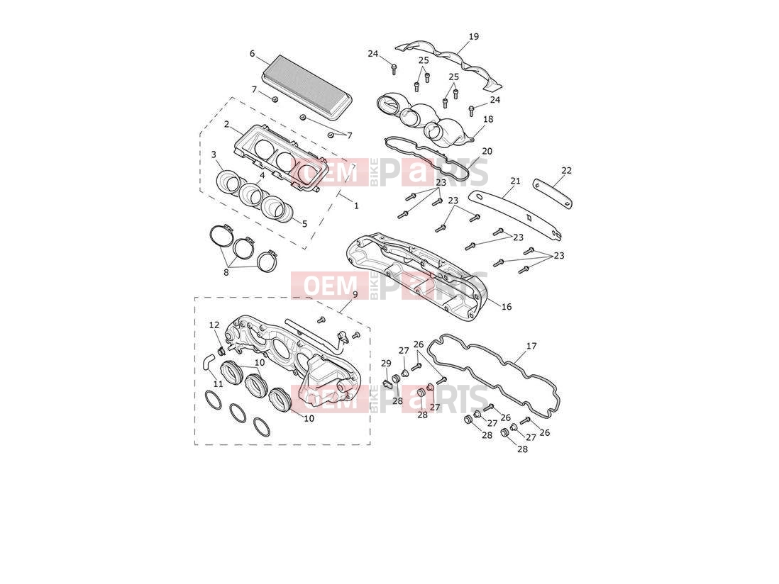 Triumph 2020 ROCKET 3 R Airbox