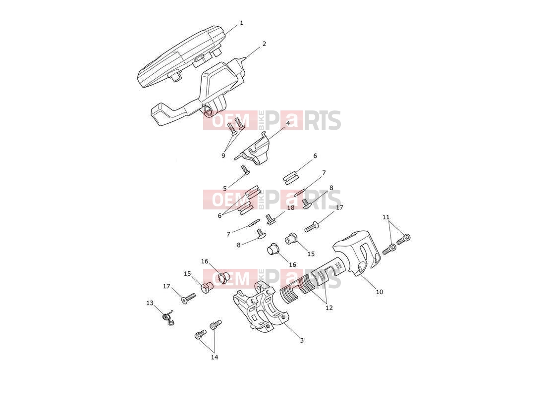 Triumph 2021 ROCKET 3 R Instruments