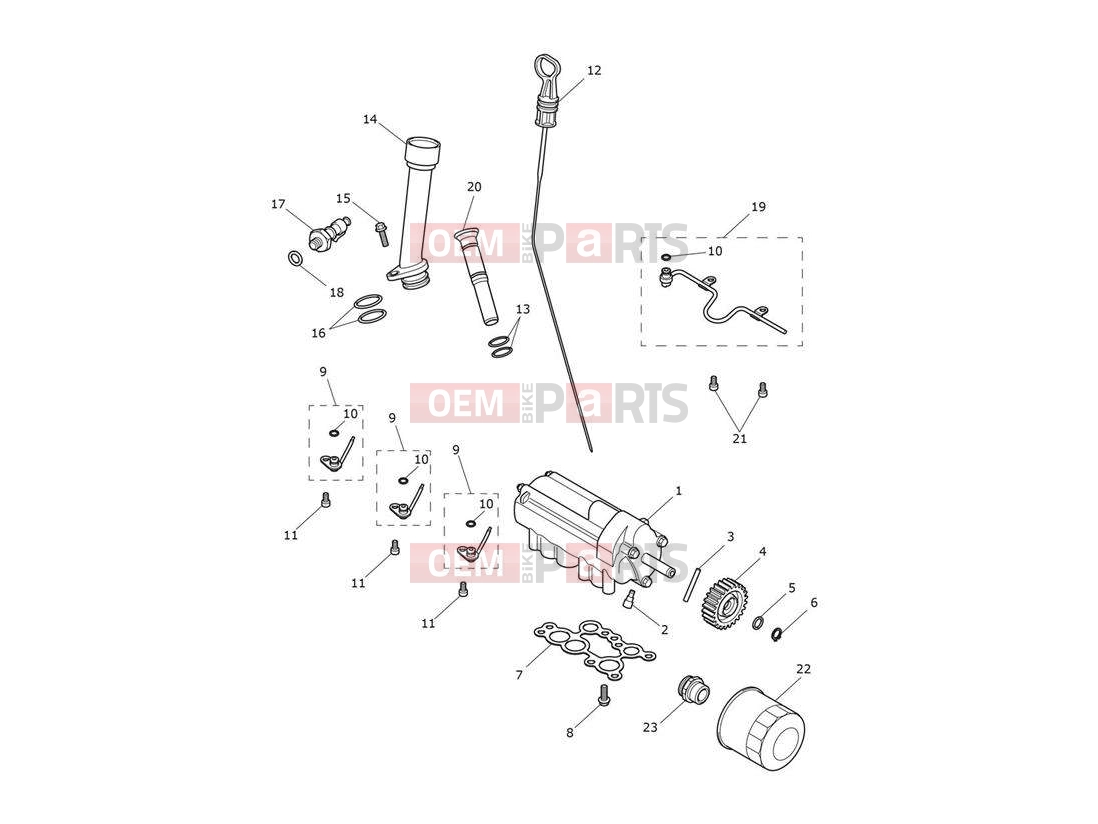 Triumph 2021 ROCKET 3 R Lubrication System