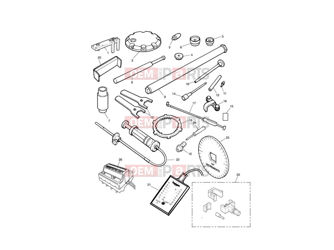 Triumph 2000 ADVENTURER Service Tools