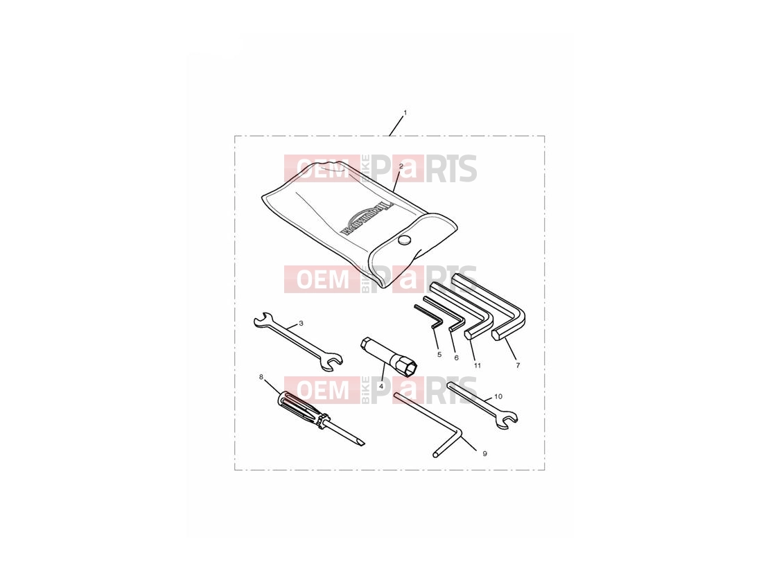 Triumph 2013 ROCKET III TOURING Toolkit