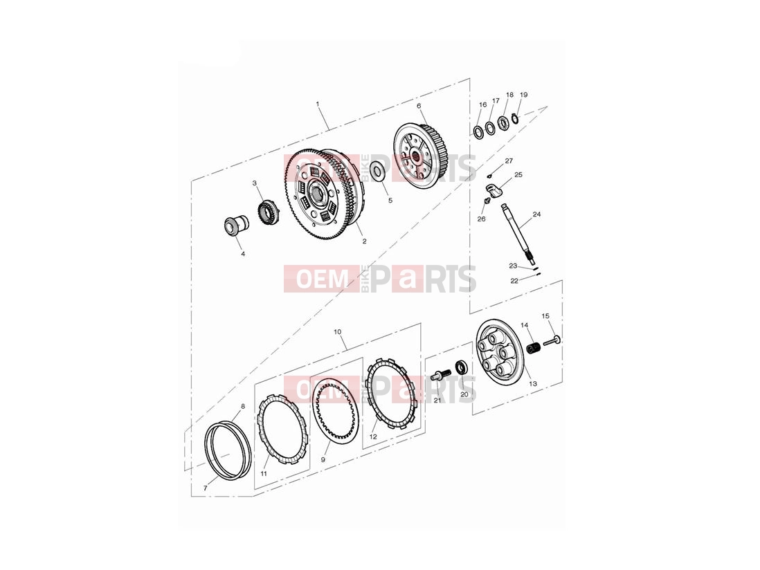Triumph 2014 THUNDERBIRD COMMANDER Clutch