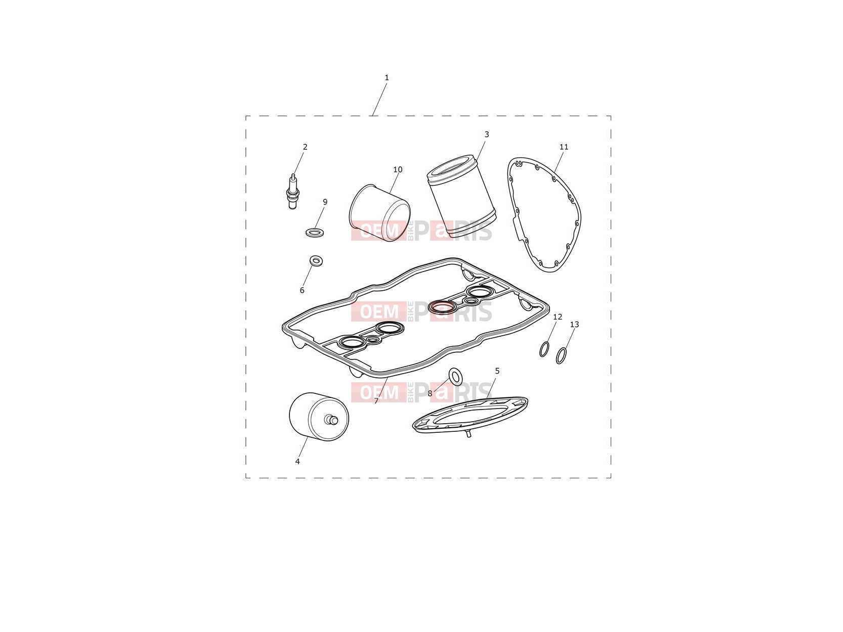 Triumph 2014 THUNDERBIRD LT Service Kits