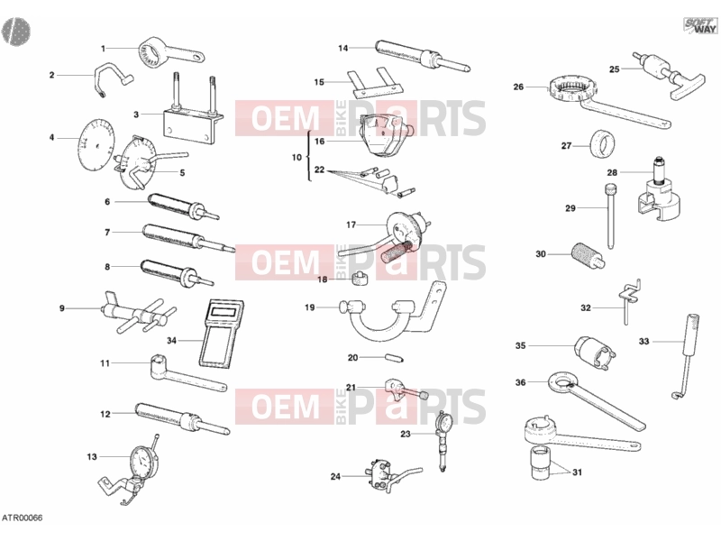 DUCATI 2003 Monster 800 WORKSHOP SERVICE TOOLS, ENGINE » UNCLASSIFIED