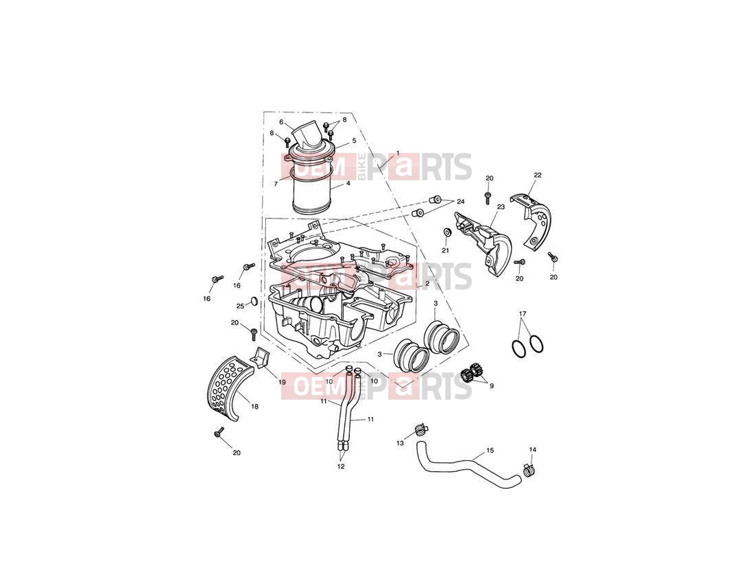 Triumph 2004 SPEEDMASTER CARBS Airbox