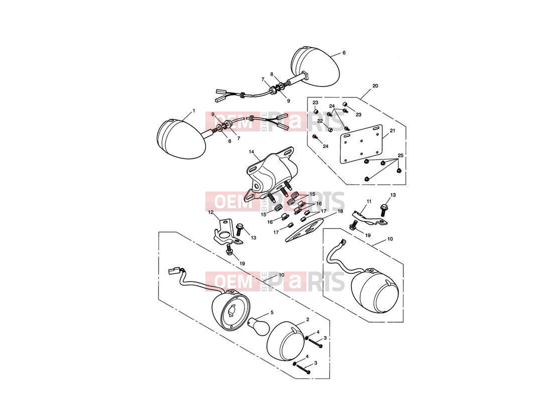 Triumph 2014 SPEEDMASTER EFI Indicators 469050