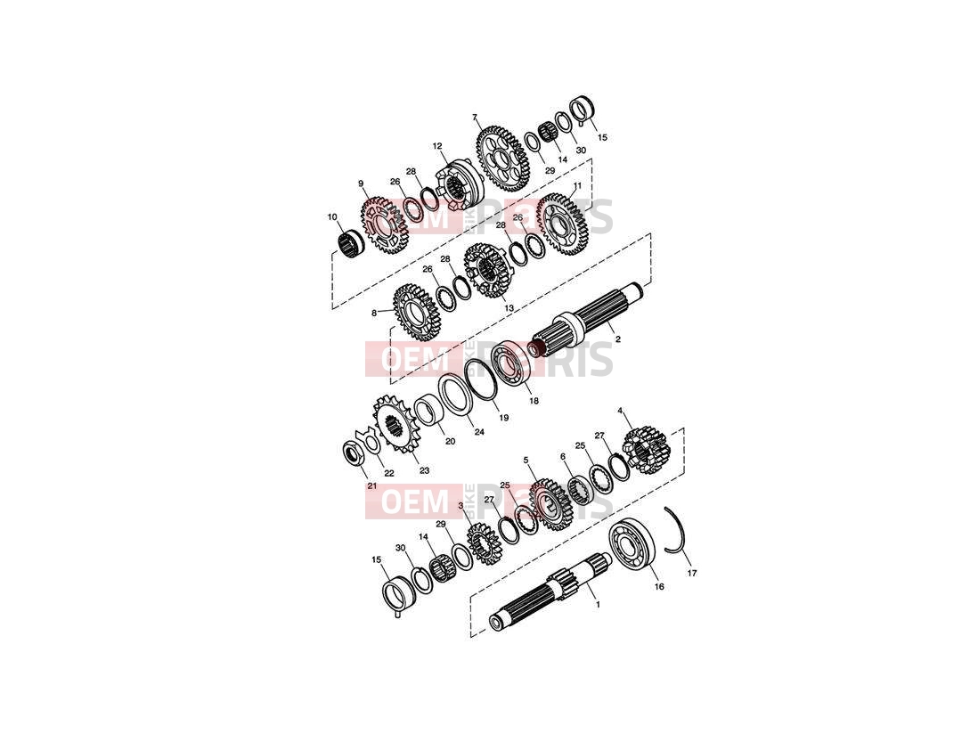Triumph 2014 SPEEDMASTER EFI Transmission