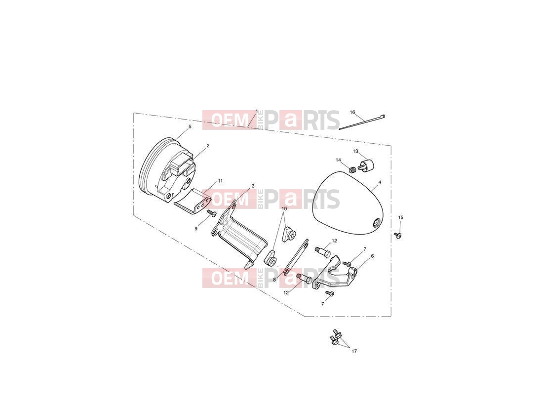 Triumph 2013 SPEEDMASTER EFI Instruments 439976