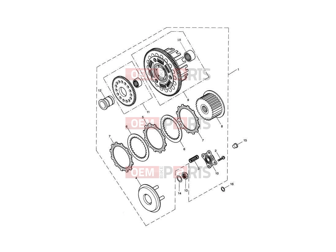 Triumph 2013 SPEEDMASTER EFI Clutch