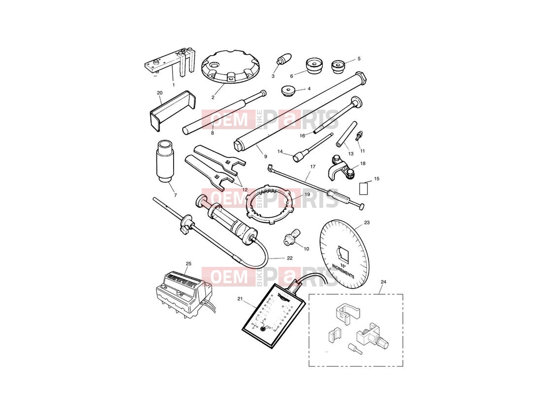 Triumph 1998 TROPHY 29156 > Service Tools