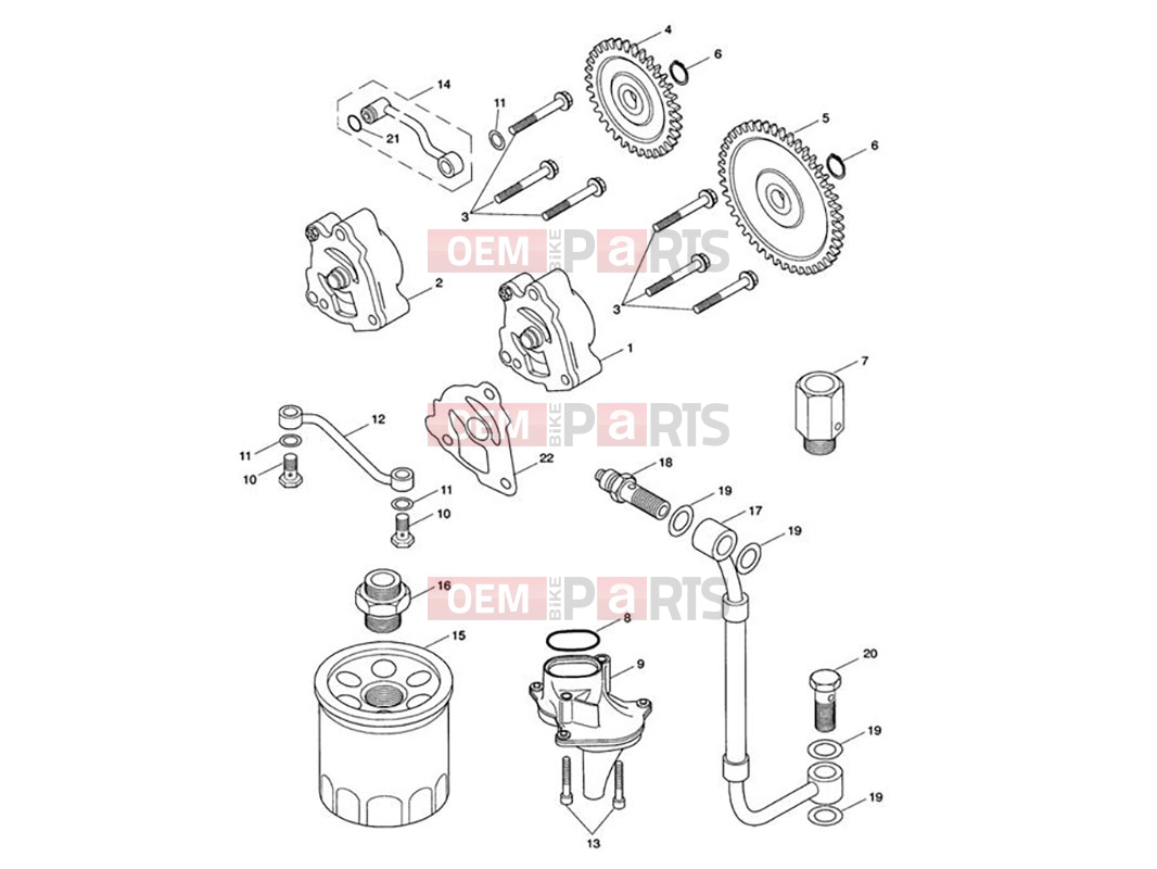Triumph 2008 SCRAMBLER EFI Lubrication System