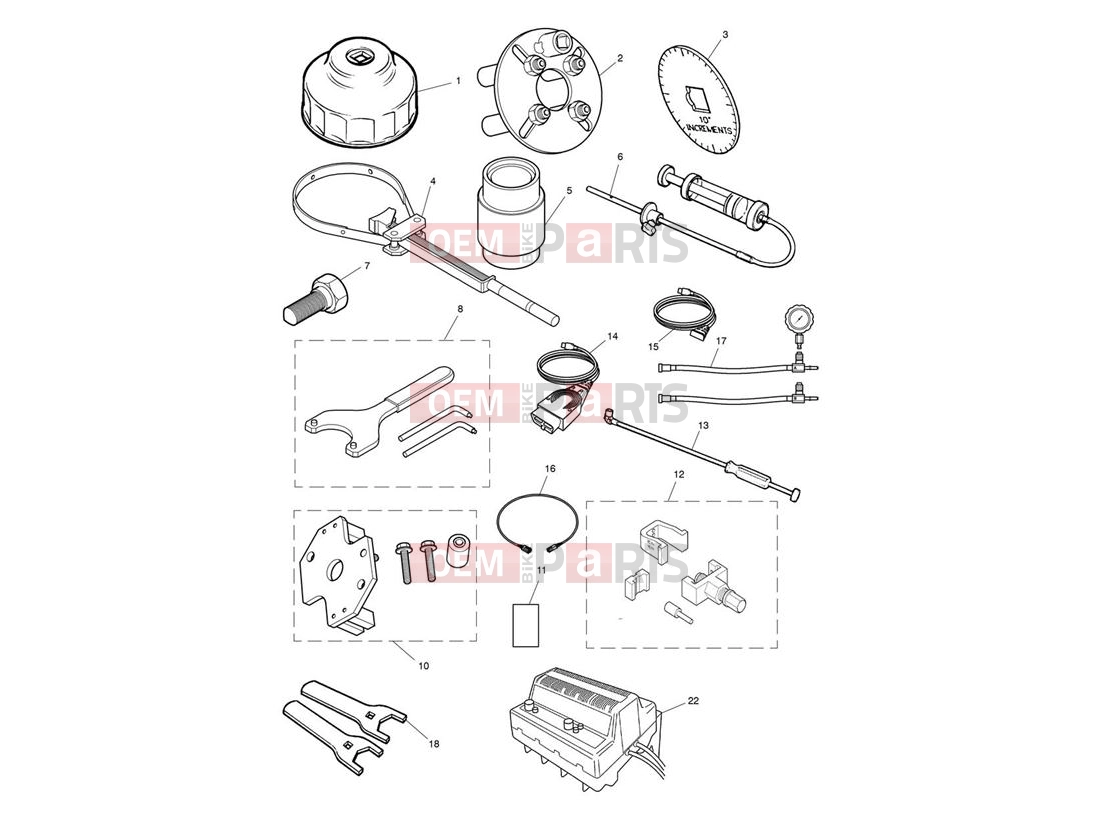 Triumph 2011 AMERICA EFI Service Tools