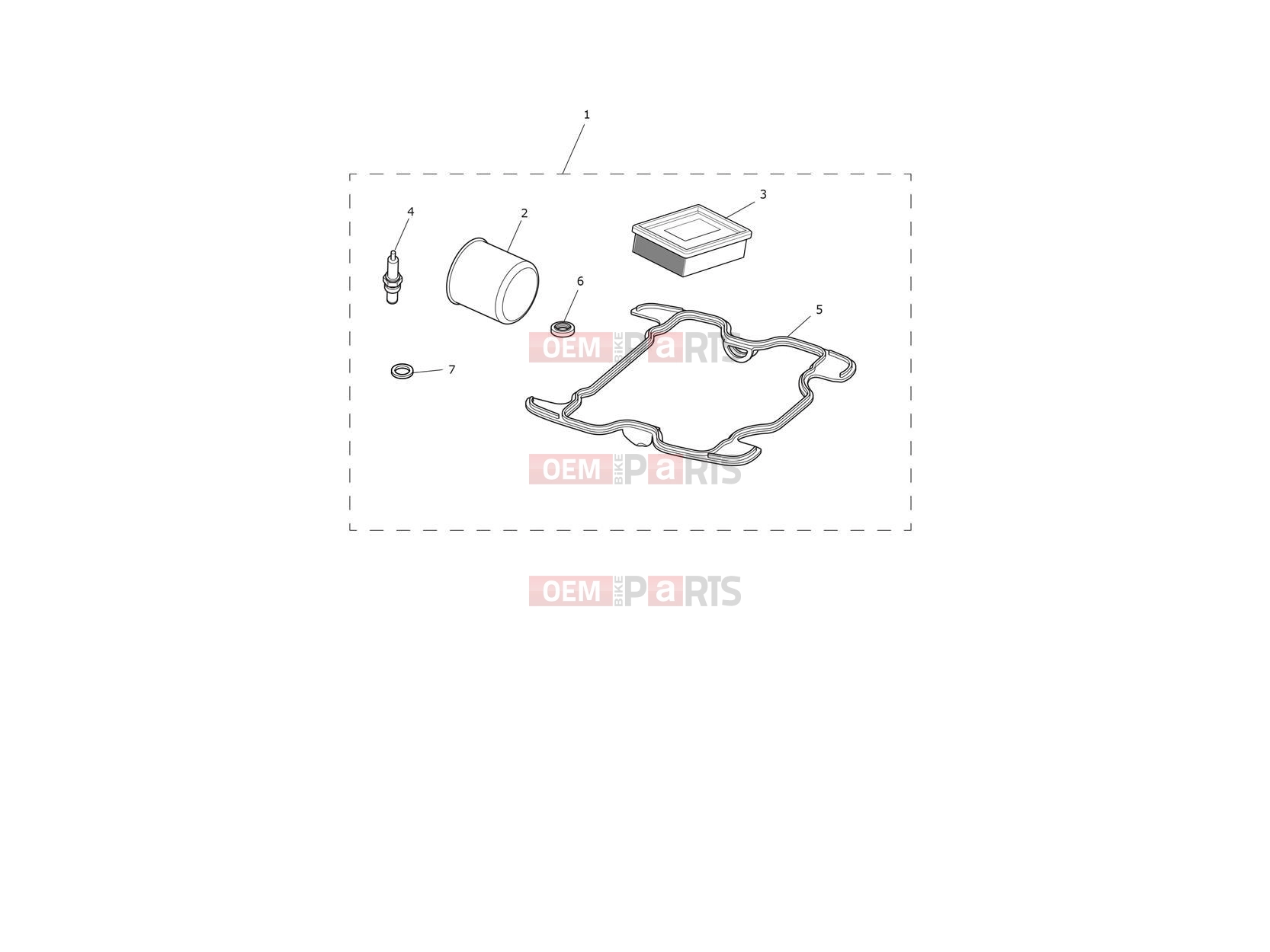 Triumph 2017 STREET CUP Engine Service Kit