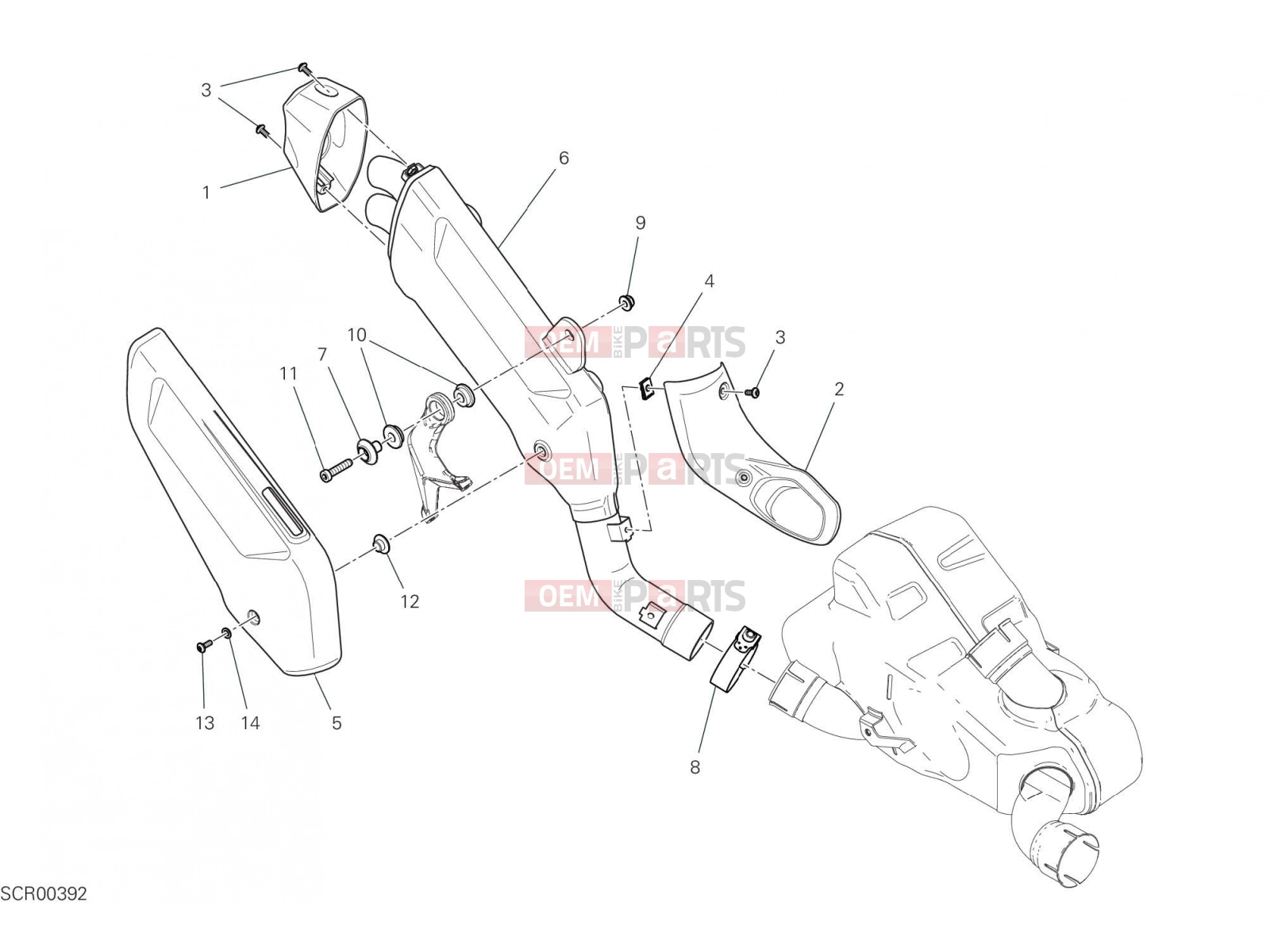 DUCATI 2022 Multistrada V4 SILENCER