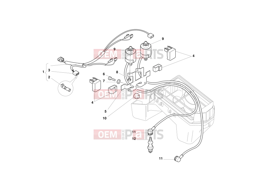 DUCATI 2001 Monster 600 IGNITION SYSTEM