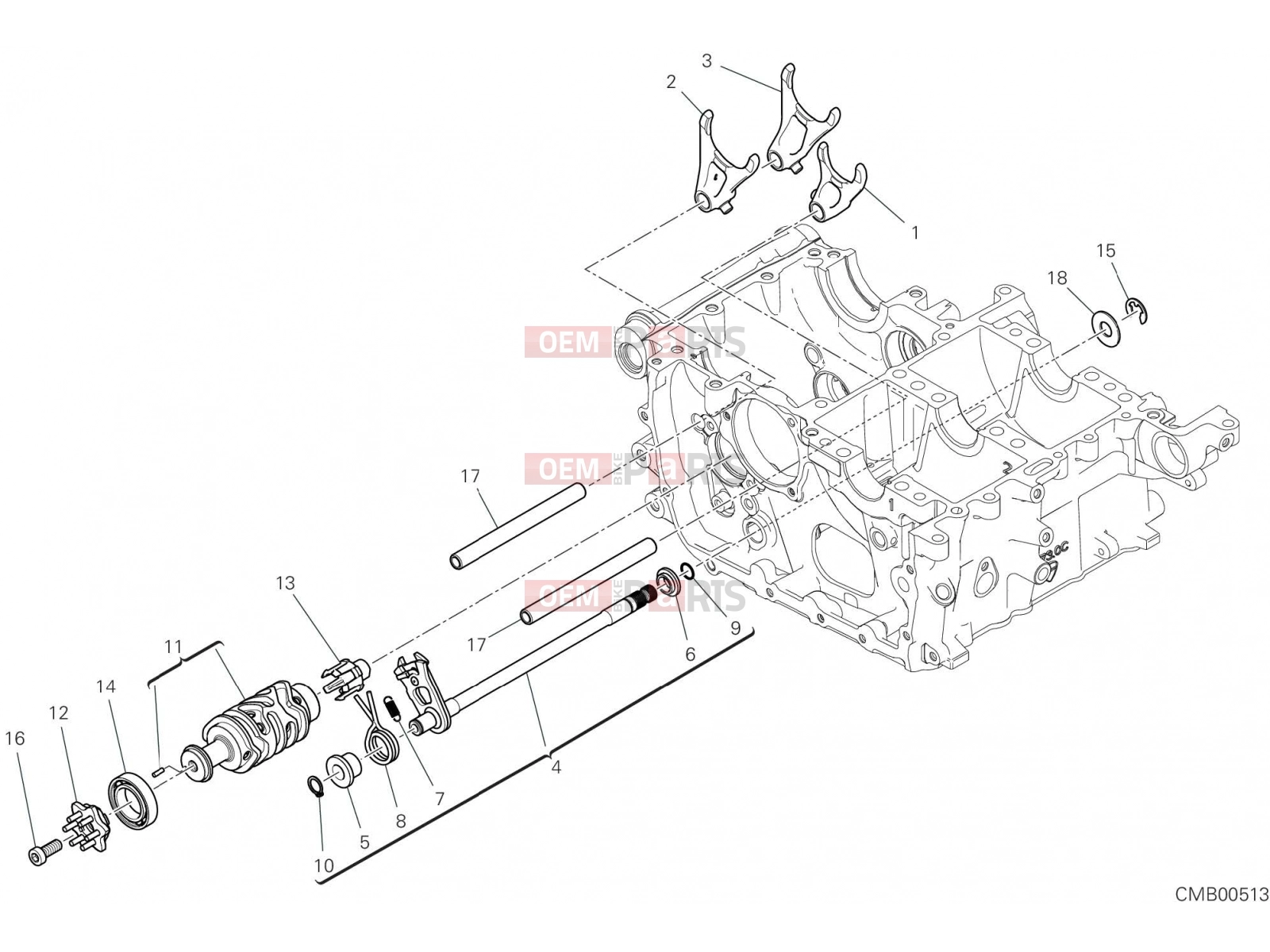 DUCATI 2022 Panigale V4 SP SHIFT CAM - FORK