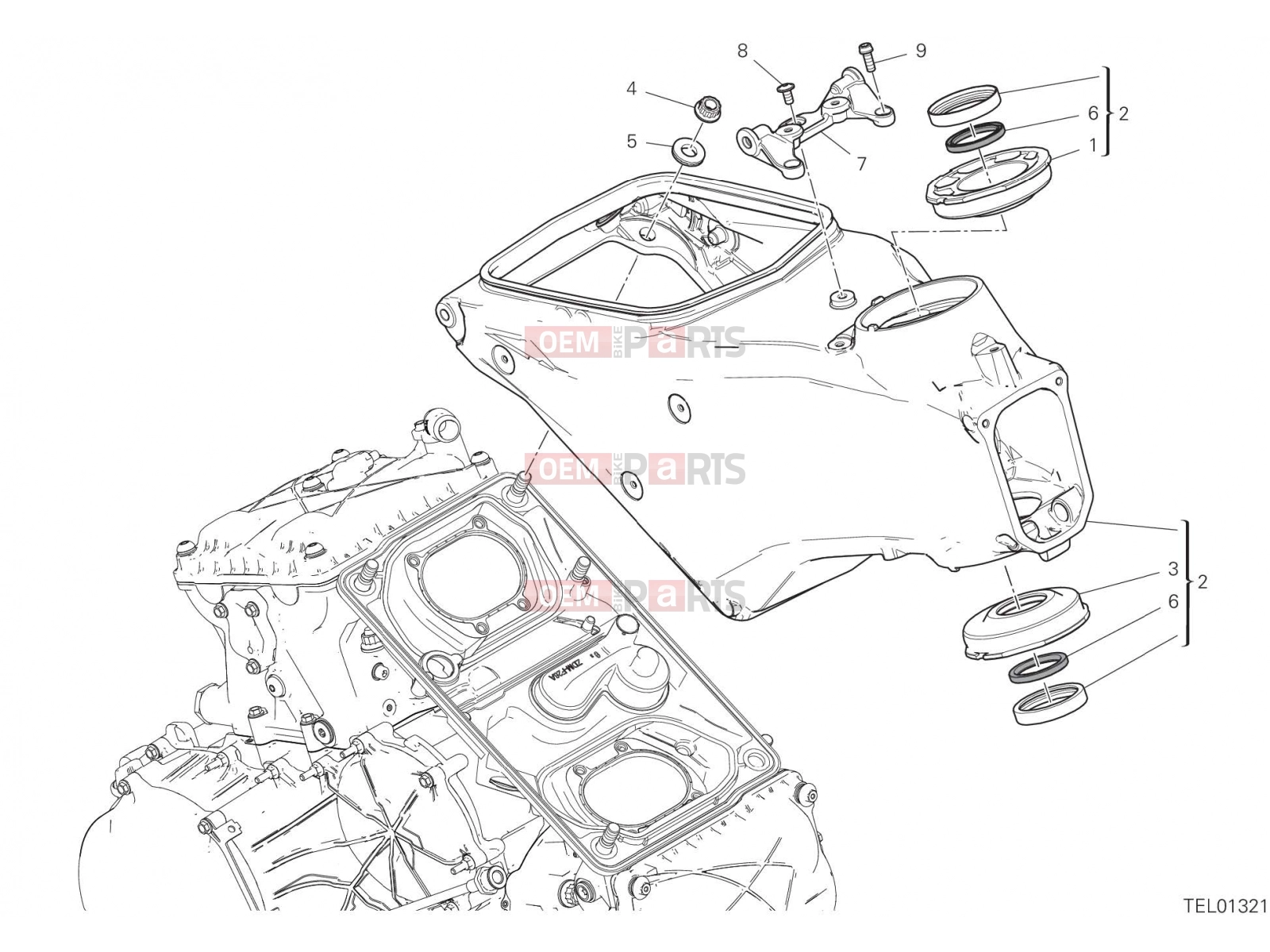 DUCATI 2022 Panigale V2 FRAME