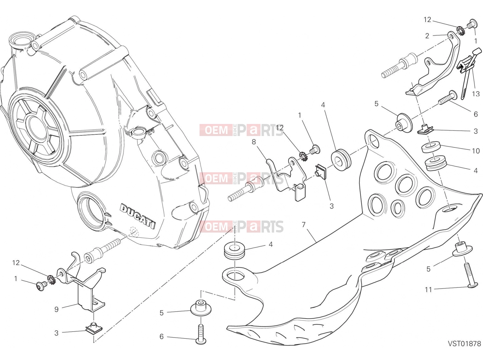 DUCATI 2022 Scrambler Desert Sled GUARD, ENGINE