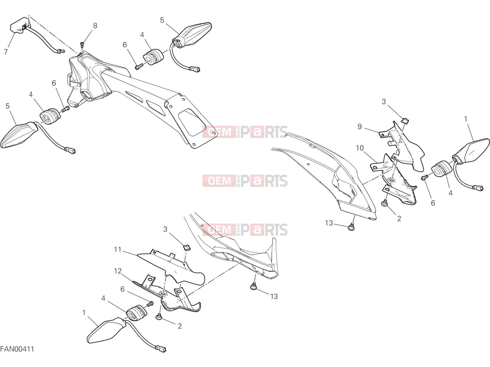 DUCATI 2023 Monster Plus TURN INDICATORS [XST:ROK]