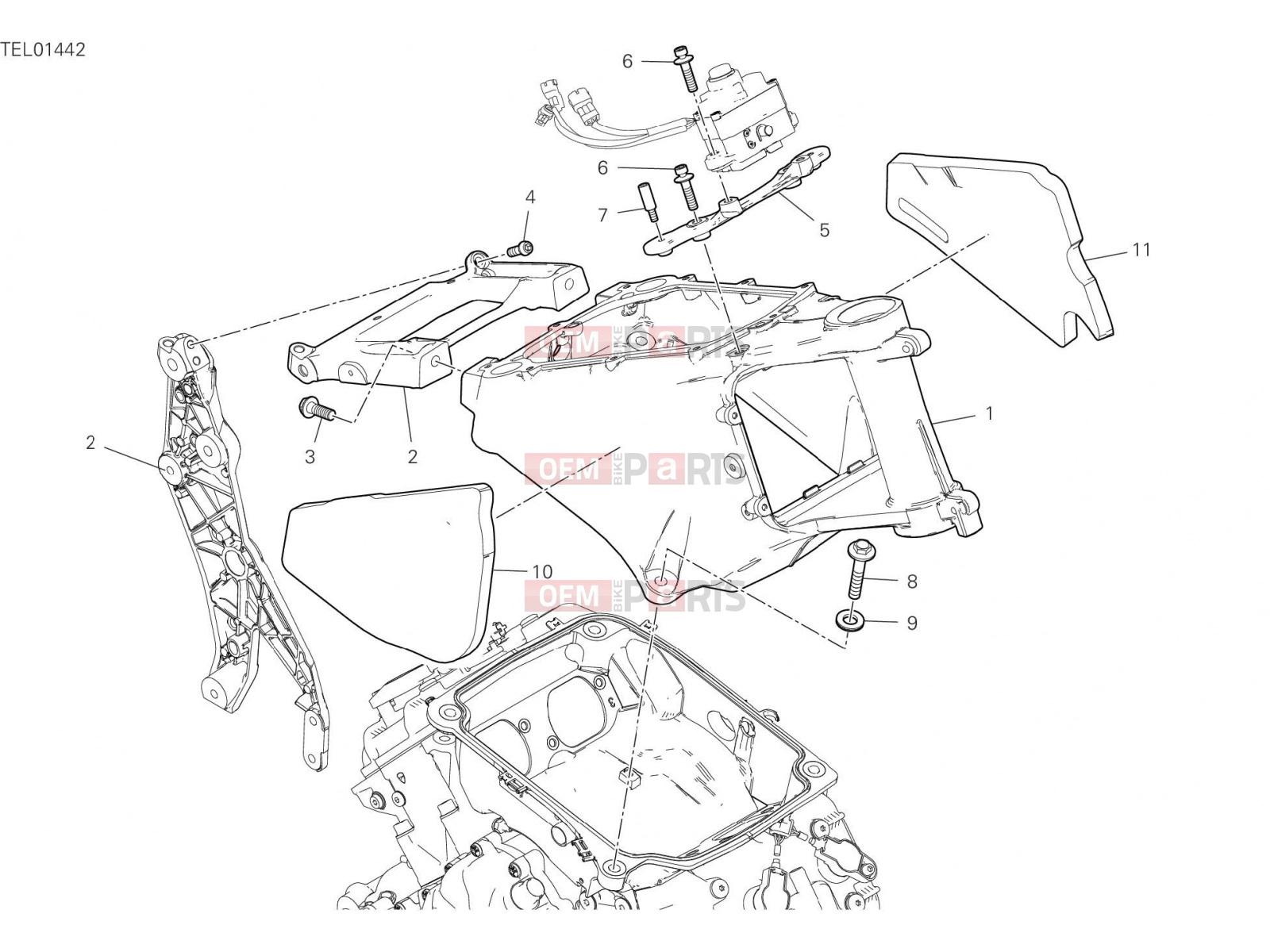 DUCATI 2023 Multistrada V4 S FRAME