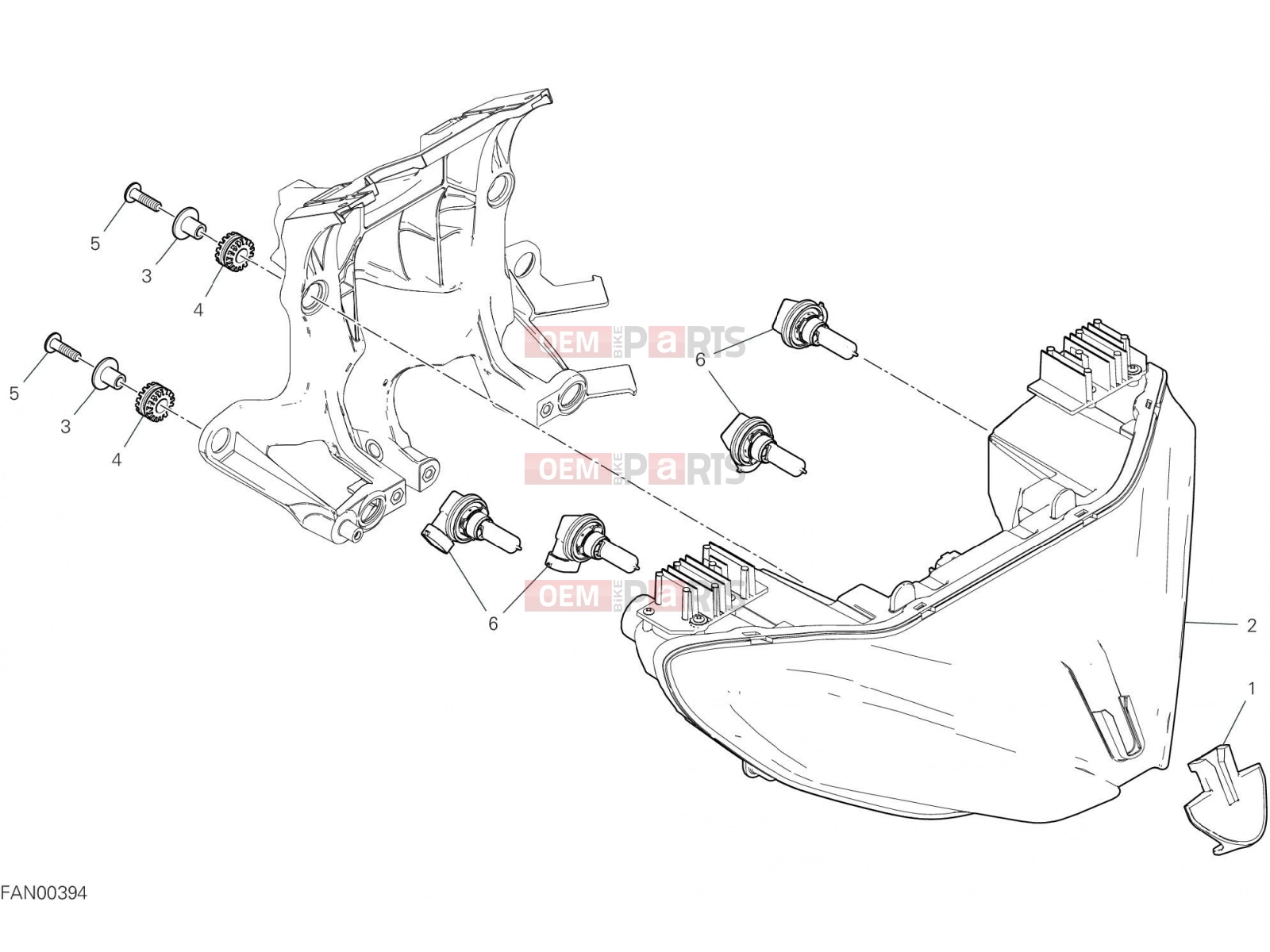 DUCATI 2023 Multistrada V4 HEADLIGHT