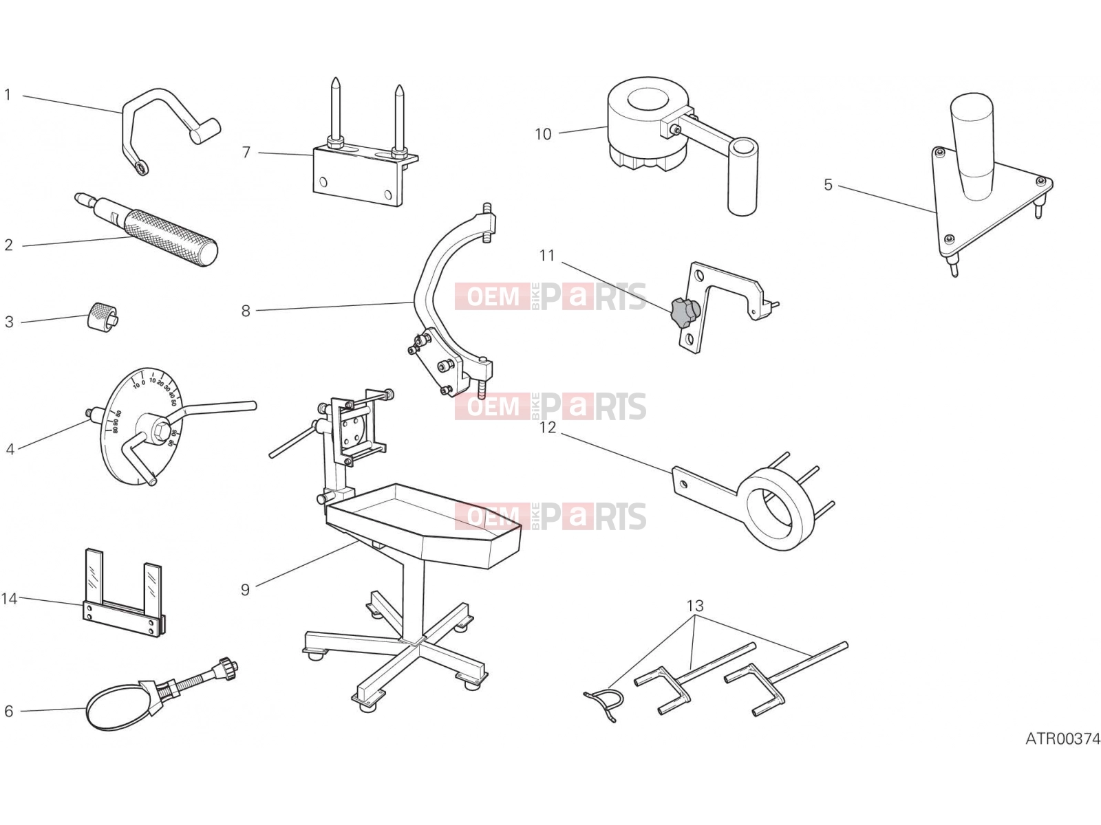 DUCATI 2018 Monster 1200 S WORKSHOP SERVICE TOOLS, ENGINE [MOD:M 1200S]
