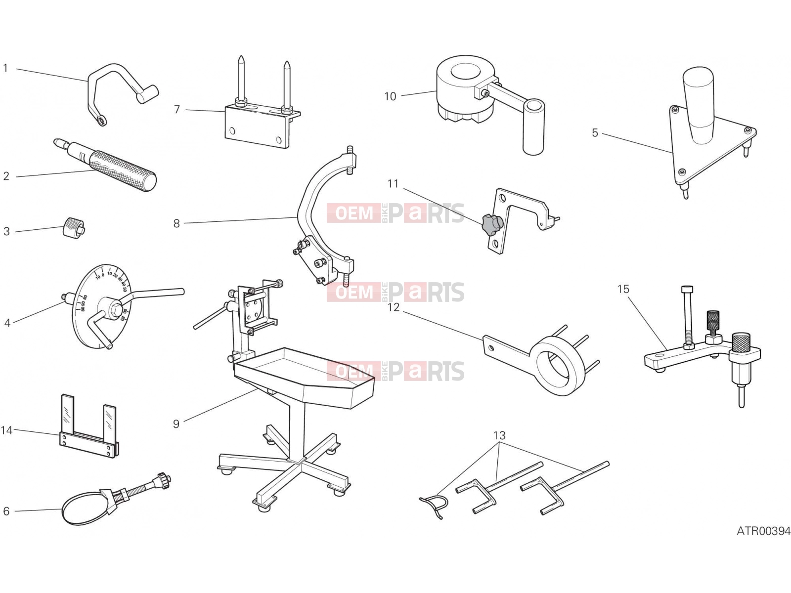DUCATI 2021 Monster 1200 WORKSHOP SERVICE TOOLS, ENGINE [MOD:M 1200]