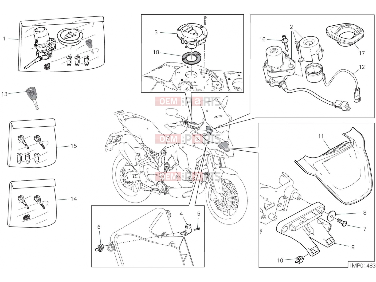 DUCATI 2022 Multistrada V4 ELECTRICAL DEVICES