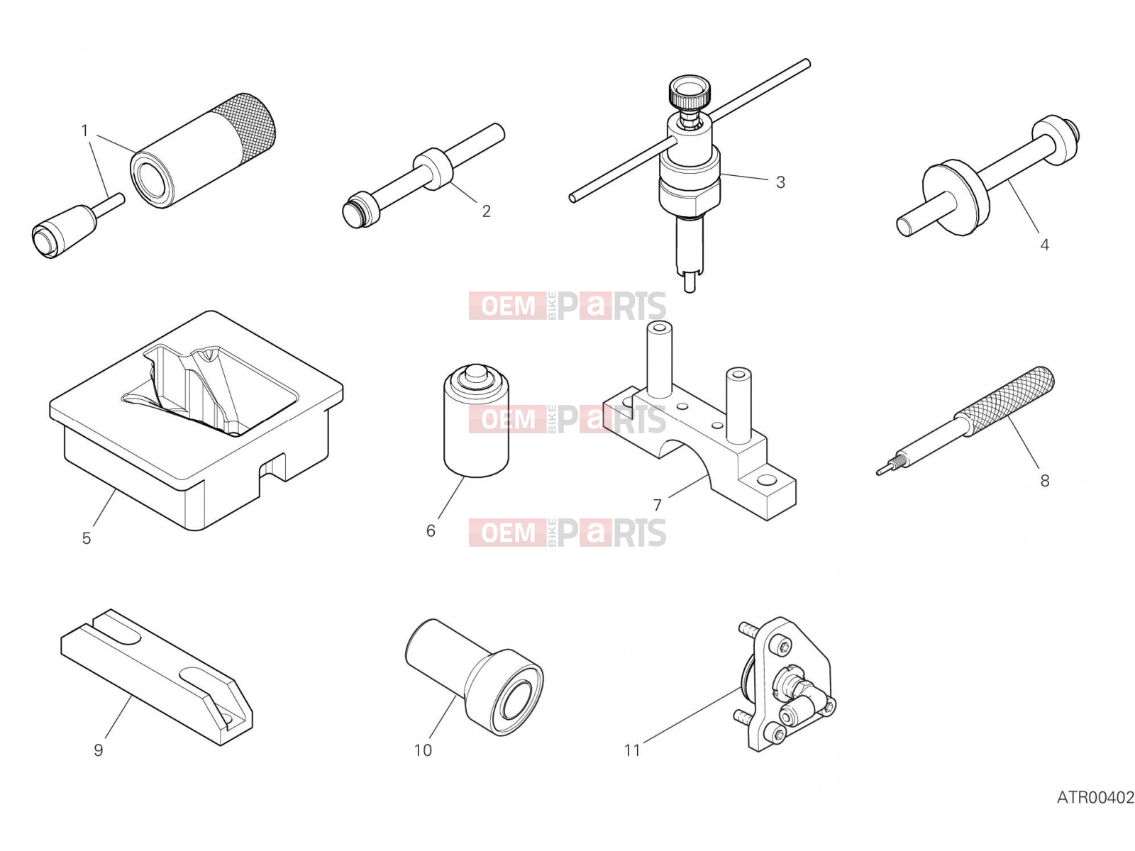DUCATI 2022 Panigale V4 SP WORKSHOP SERVICE TOOLS (ENGINE)