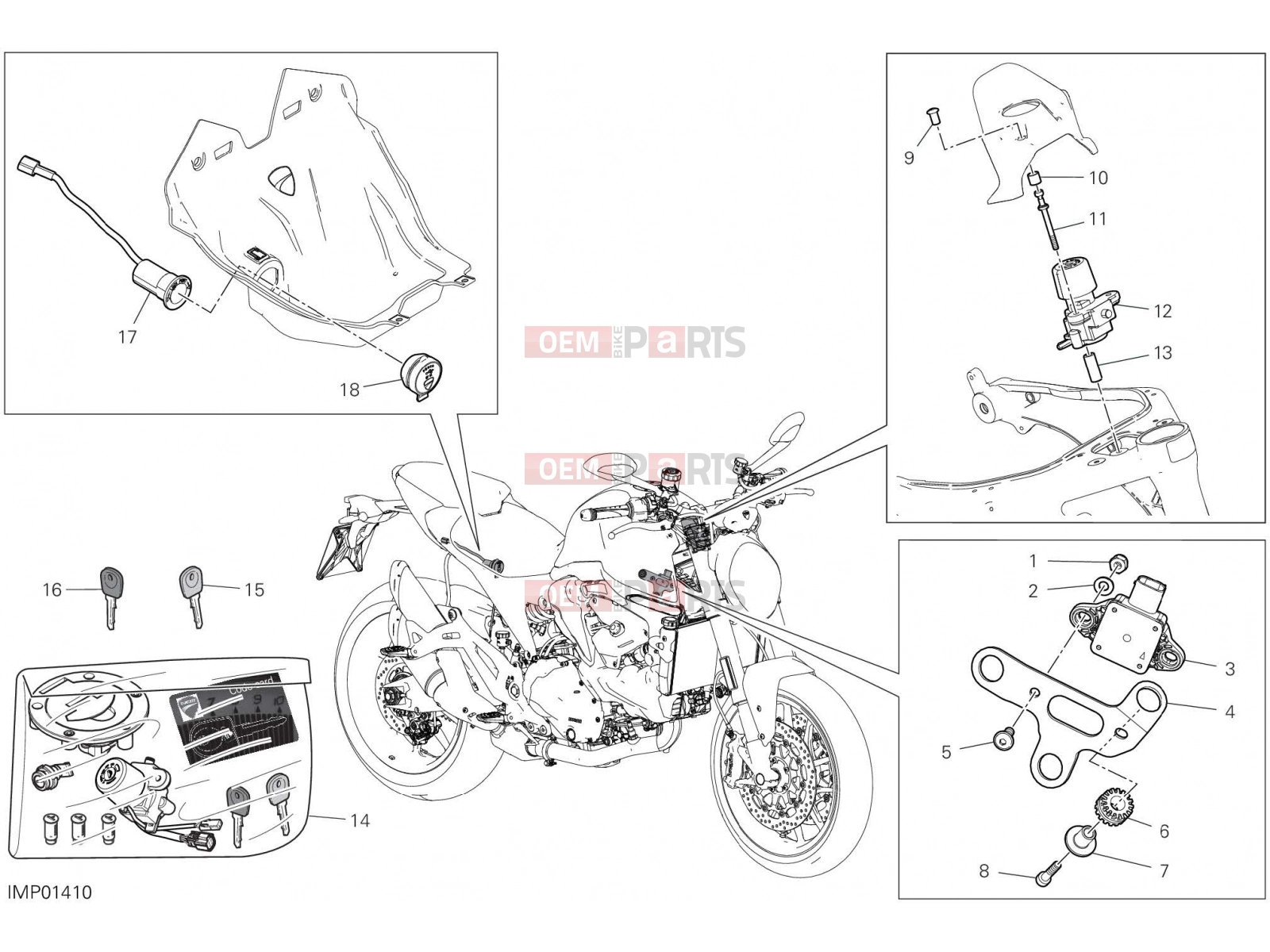 DUCATI 2023 Monster Plus ELECTRICAL DEVICES