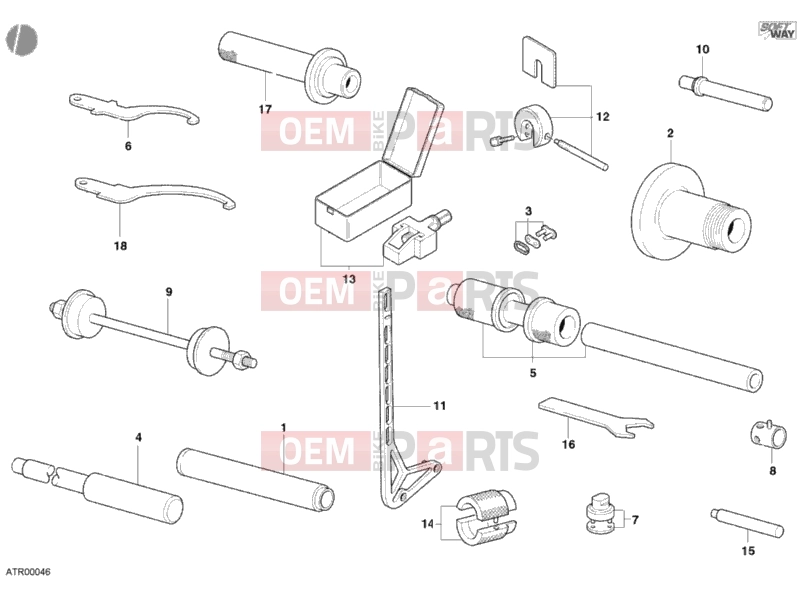 DUCATI 2002 Superbike 998 WORKSHOP SERVICE TOOLS, FRAME » FRAME