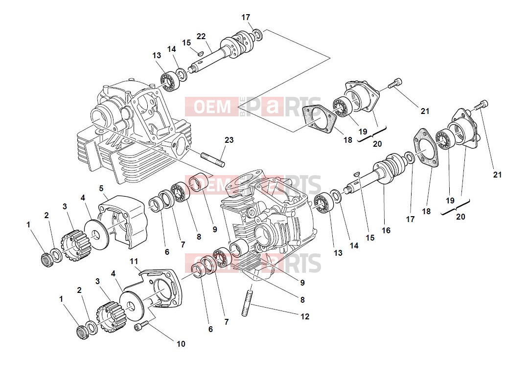 DUCATI 2000 Monster 900 HEAD : TIMING