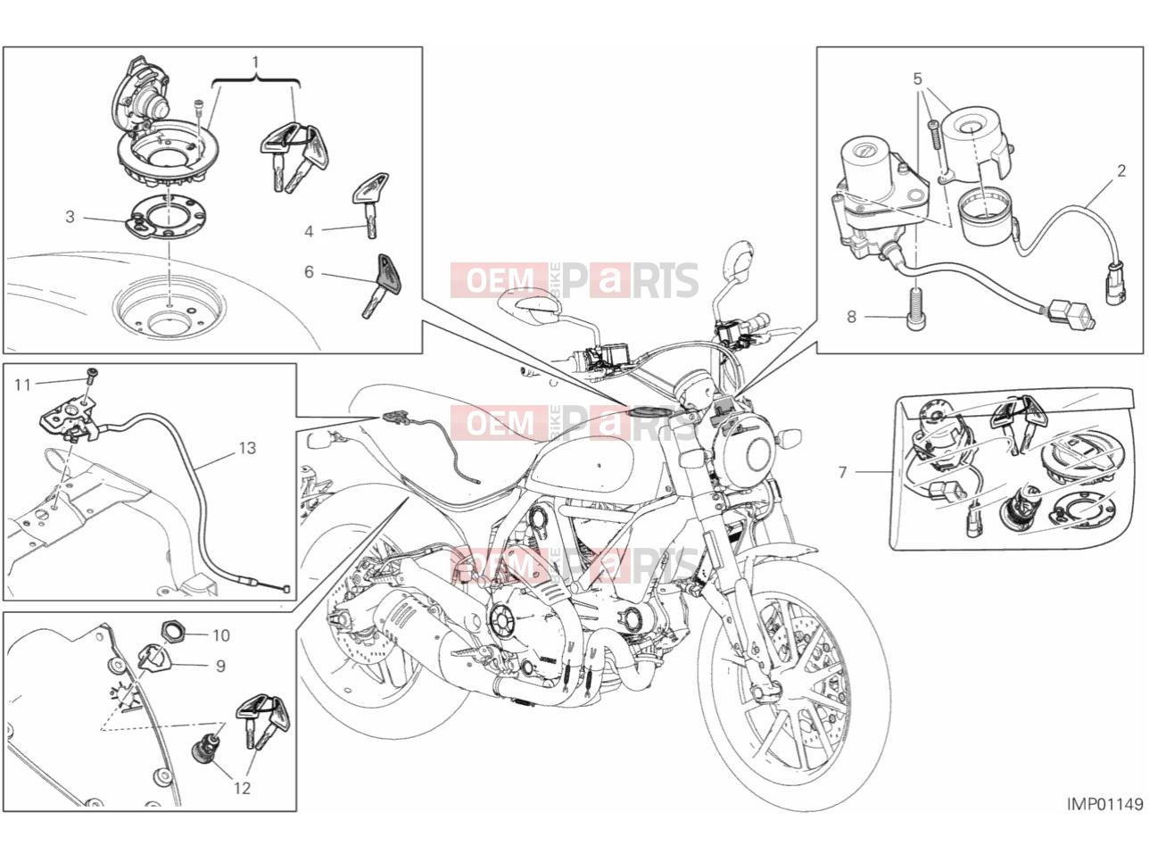 DUCATI 2019 Scrambler Icon ELECTRICAL DEVICES 2