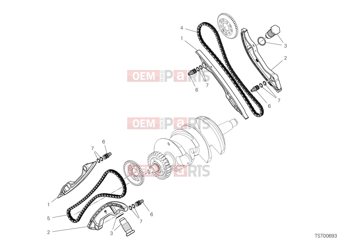 DUCATI 2023 Diavel V4 Timing system
