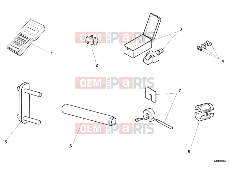 DUCATI 2001 Supersport 750 S WORKSHOP SERVICE TOOLS, FRAME » FRAME