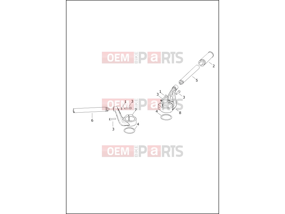 Harley-Davidson 2020 SOFTAIL SOFTAIL FXDR 114  - FXDRS HANDLEBAR AND RISER