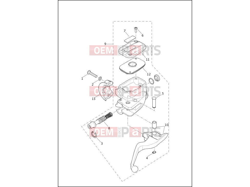 Harley-Davidson 2017 SOFTAIL FAT BOY  - FLSTF BRAKE CONTROL, FRONT