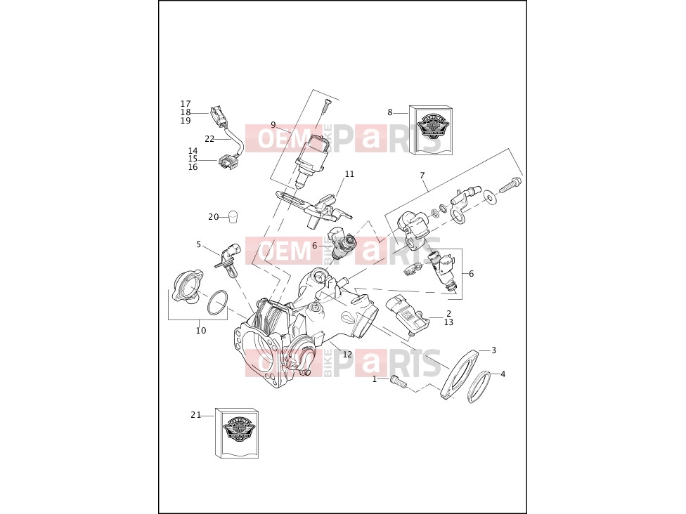 Harley-Davidson 2015 DYNA DYNA SWITCHBACK  - FLD INDUCTION MODULE, FUEL