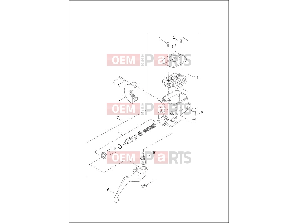 Harley-Davidson 2014 DYNA DYNA SWITCHBACK  - FLD BRAKE CONTROL, FRONT