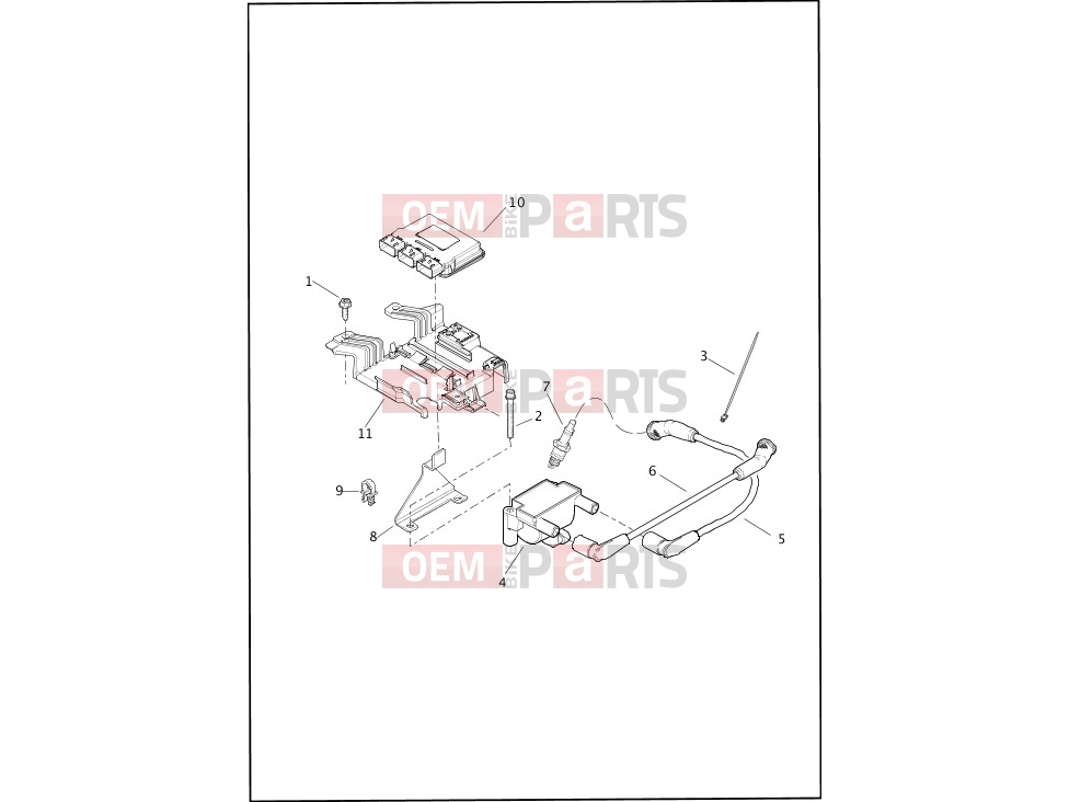 Harley-Davidson 2014 TOURING ULTRA CLASSIC  - FLHTCU ELECTRONIC CONTROL MODULE (ECM) & COIL