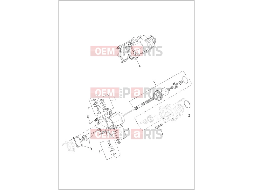 Harley-Davidson 2013 DYNA DYNA SUPER GLIDE CUSTOM  - FXDC STARTER MOTOR
