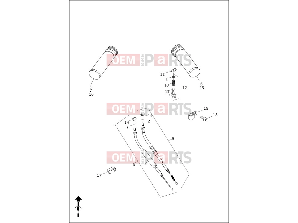 Harley-Davidson 2013 DYNA DYNA FAT BOB  - FXDF THROTTLE CONTROL