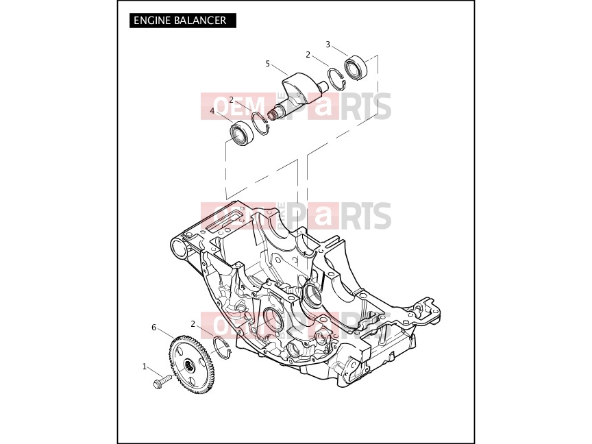 Harley-Davidson 2008 VRSC VRSCDA NIGHT ROD W/ABS  - VRSCDA ENGINE BALANCER