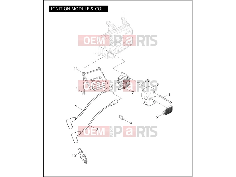 Harley-Davidson 2007 CVO/CUSTOM CVO DYNA  - FXDSE IGNITION MODULE & COIL
